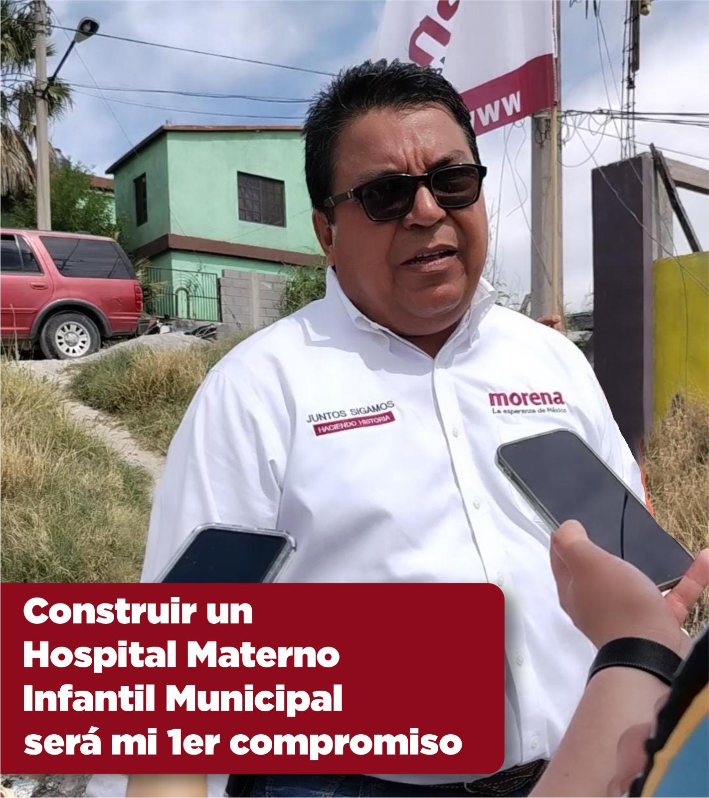 Promete Roberto Piña Hospital Materno-Infantil