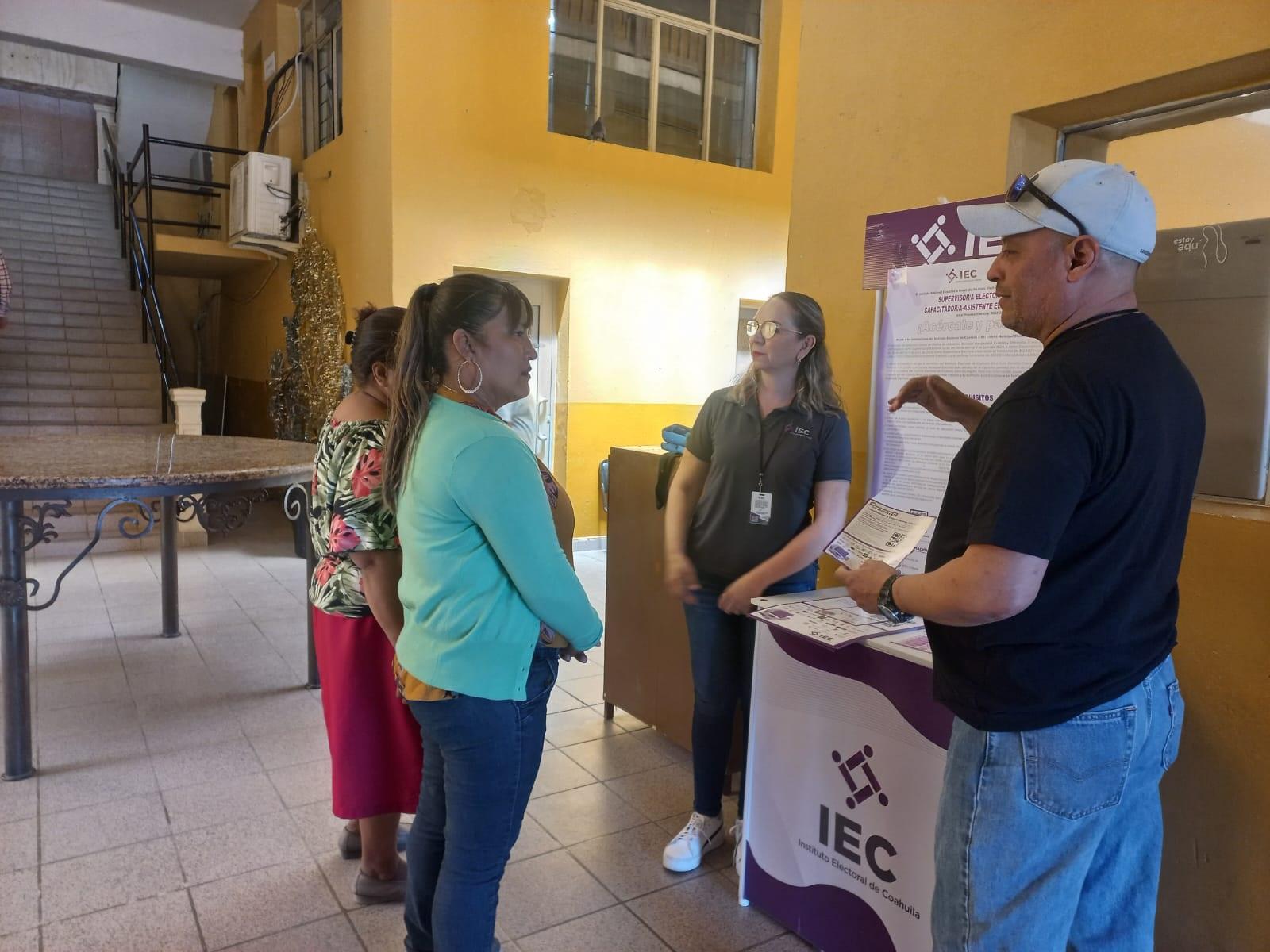 Recluta IEC a capacitadores