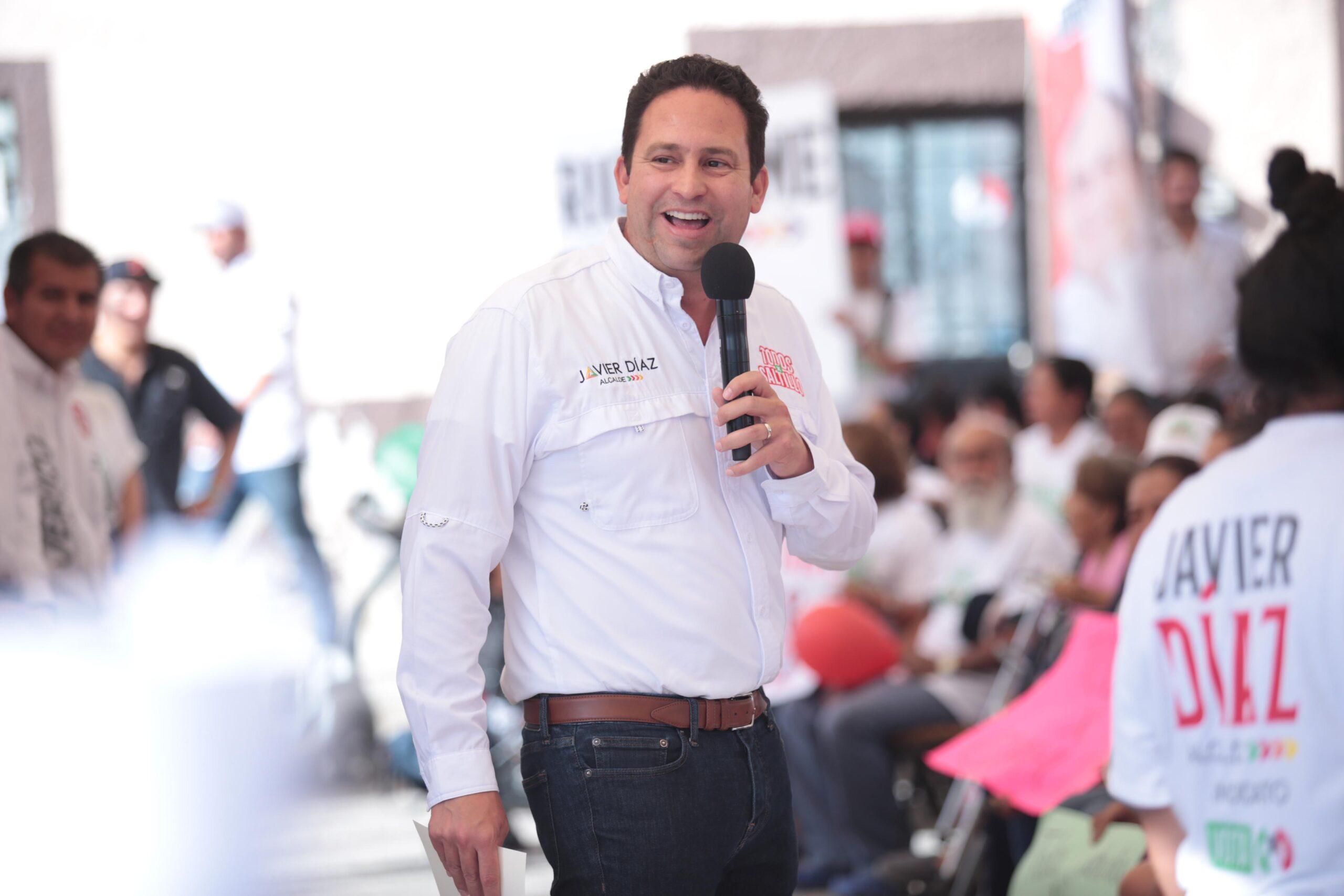 Mantendremos seguro  a Saltillo: Javier Díaz 