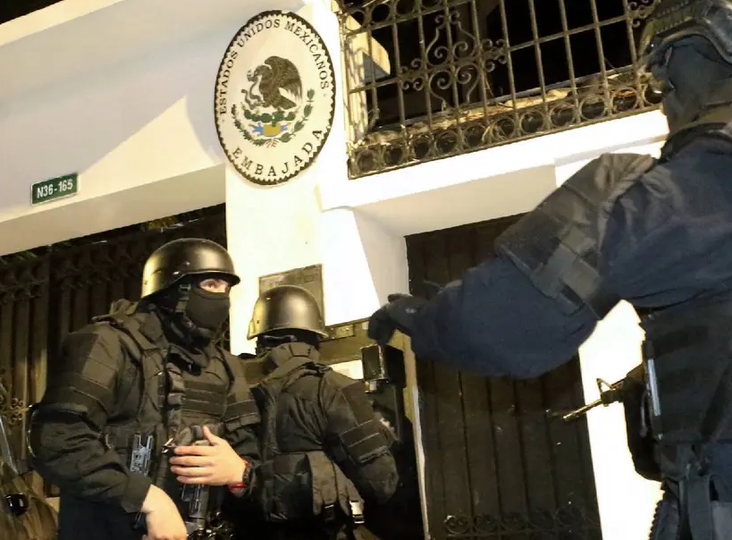 Los narcos salen ganando cuando México y Ecuador se pelean: funcionario de EU