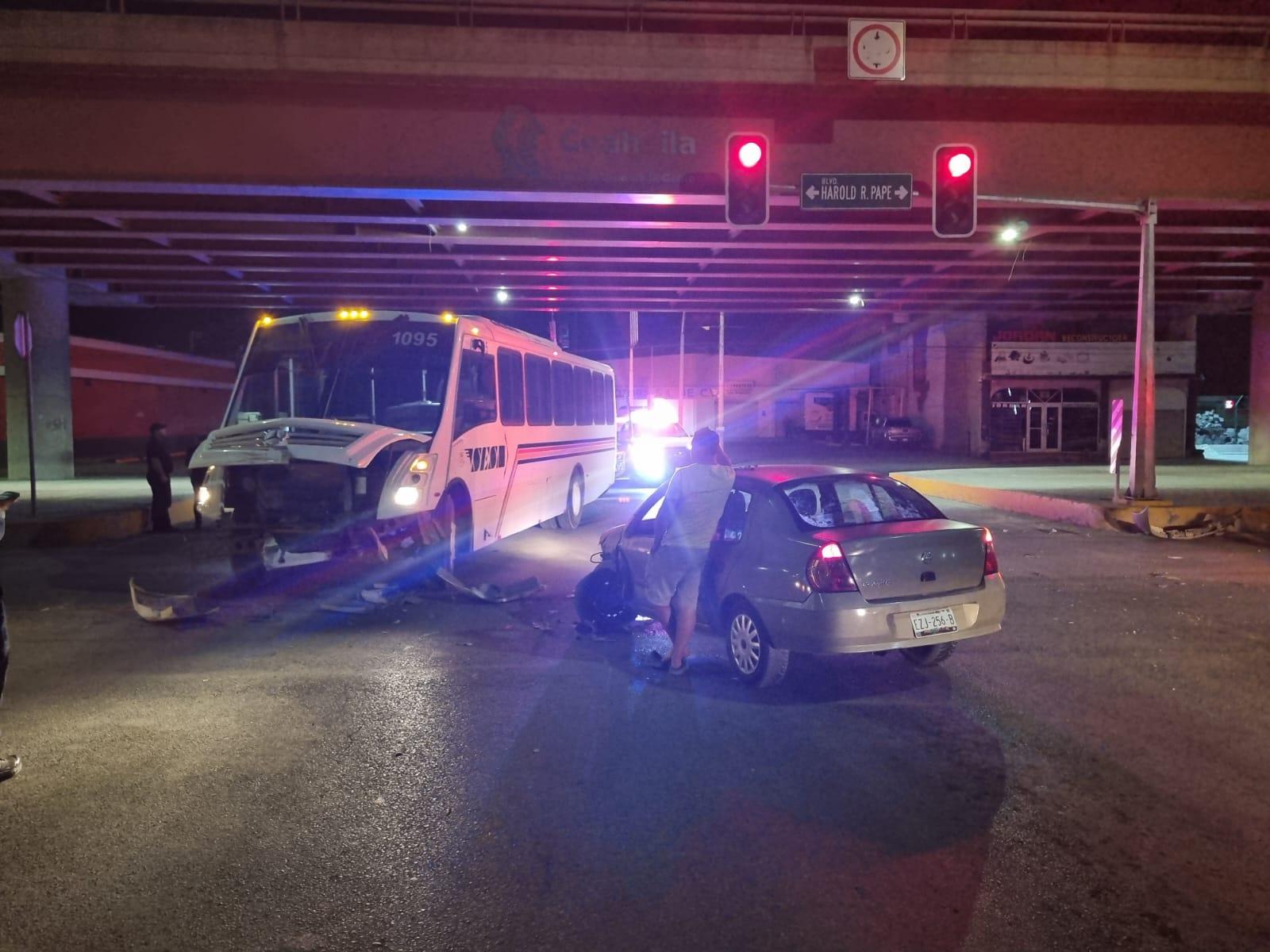 Imprudente conductor protagoniza accidente
