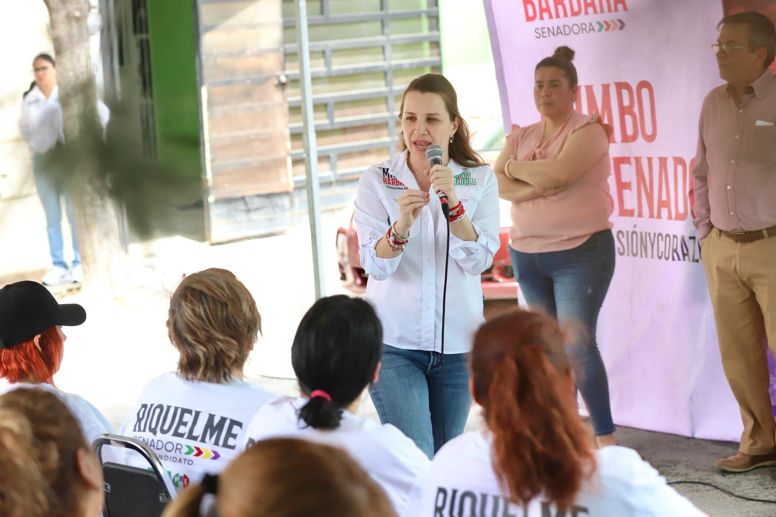 Será María Bárbara aliada de las mujeres