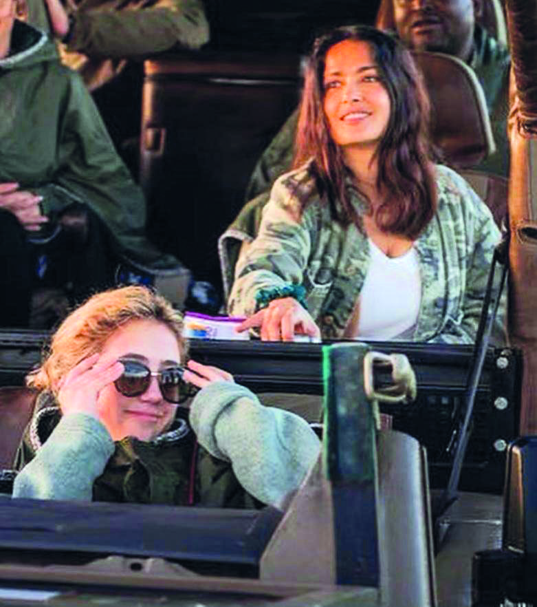 Visita Salma Hayek 4-Ciénegas