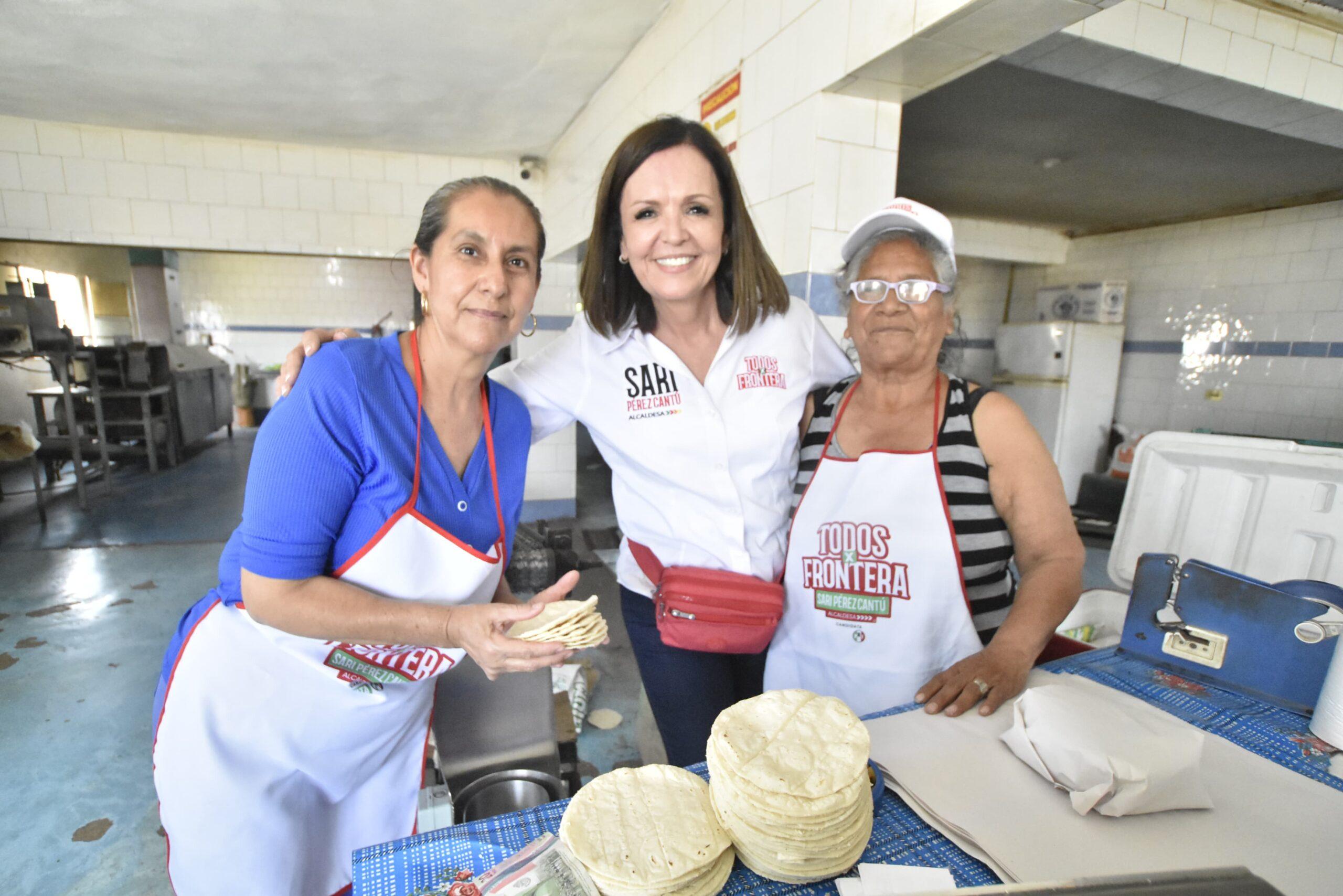 Recorre Sara colonia Borja