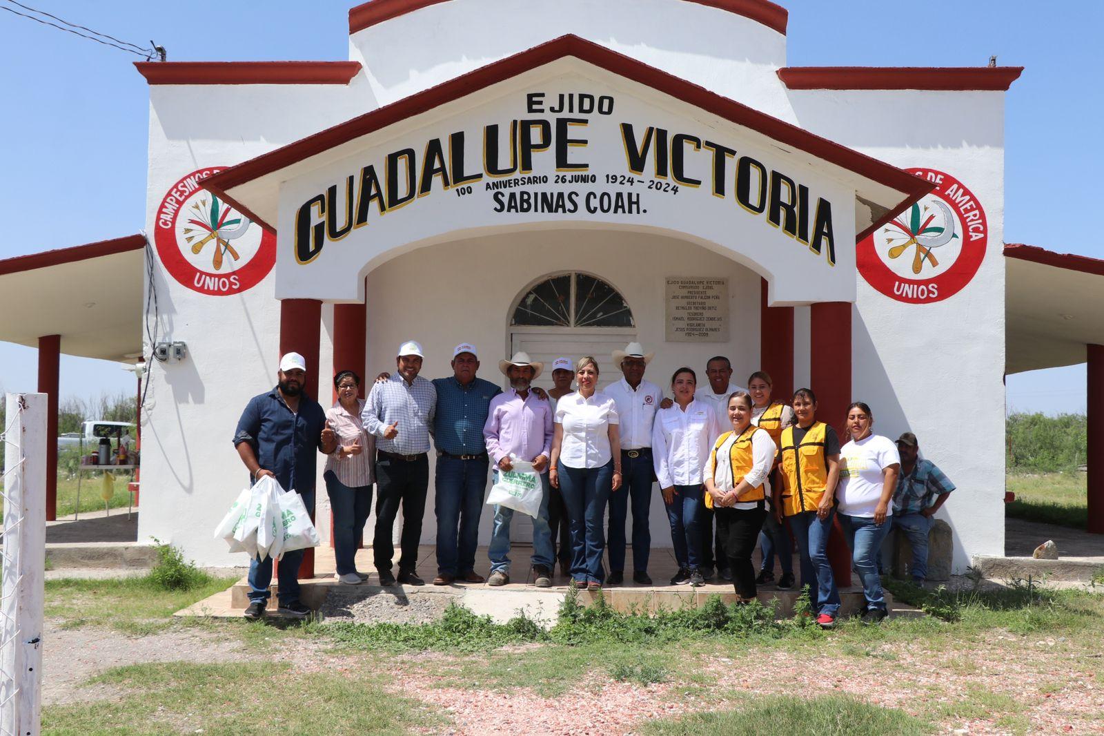 “Tengo todas las ganas de trabajar por Sabinas”