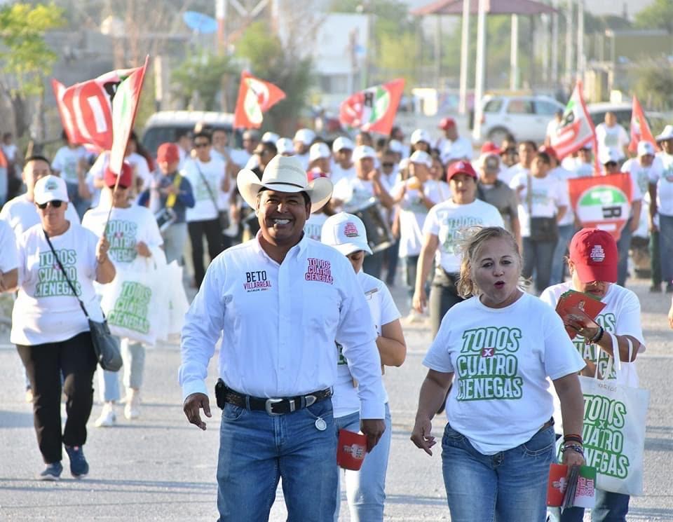 Respaldan a Beto los cieneguenses