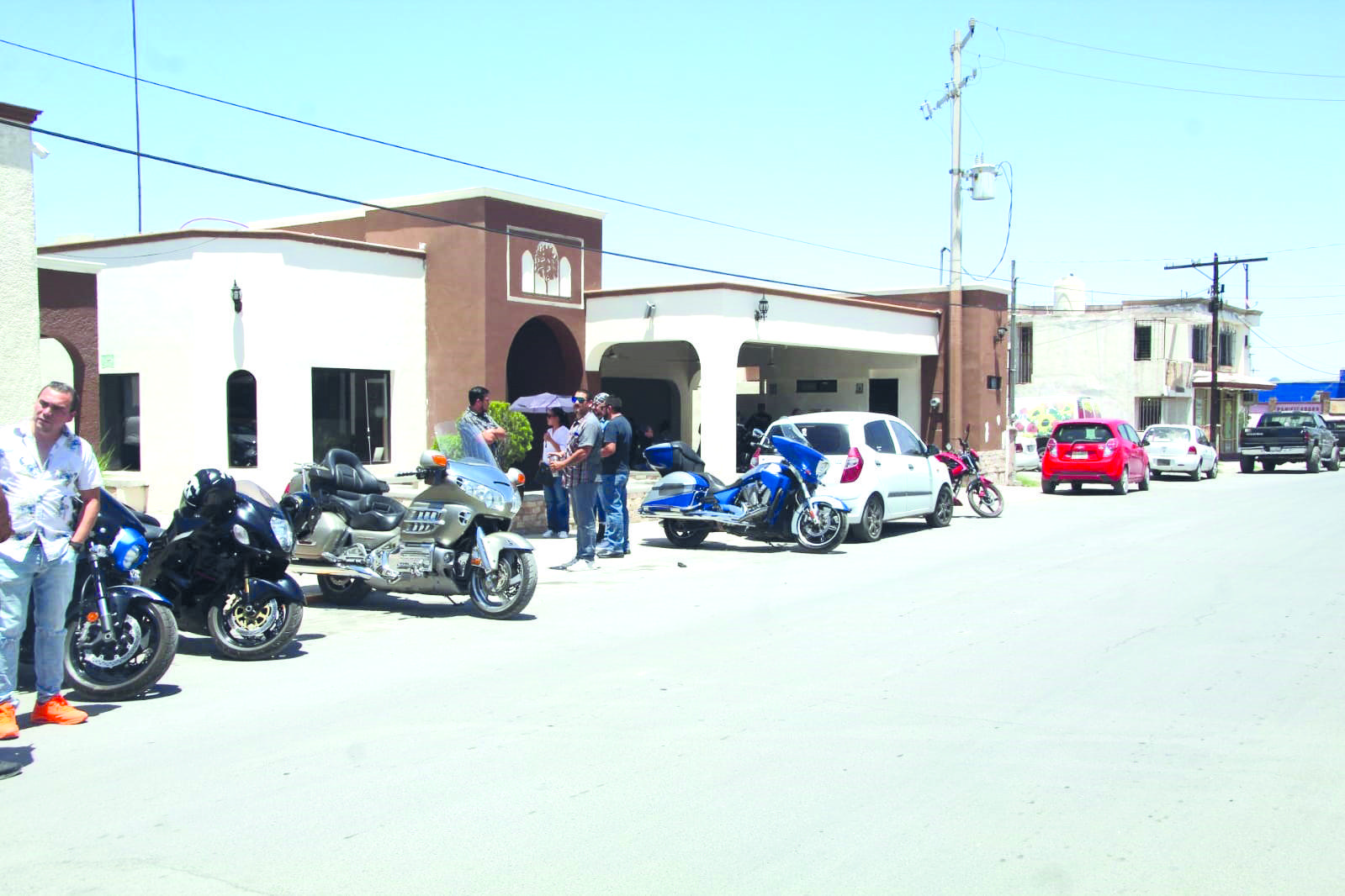 Doloroso adiós a motociclista