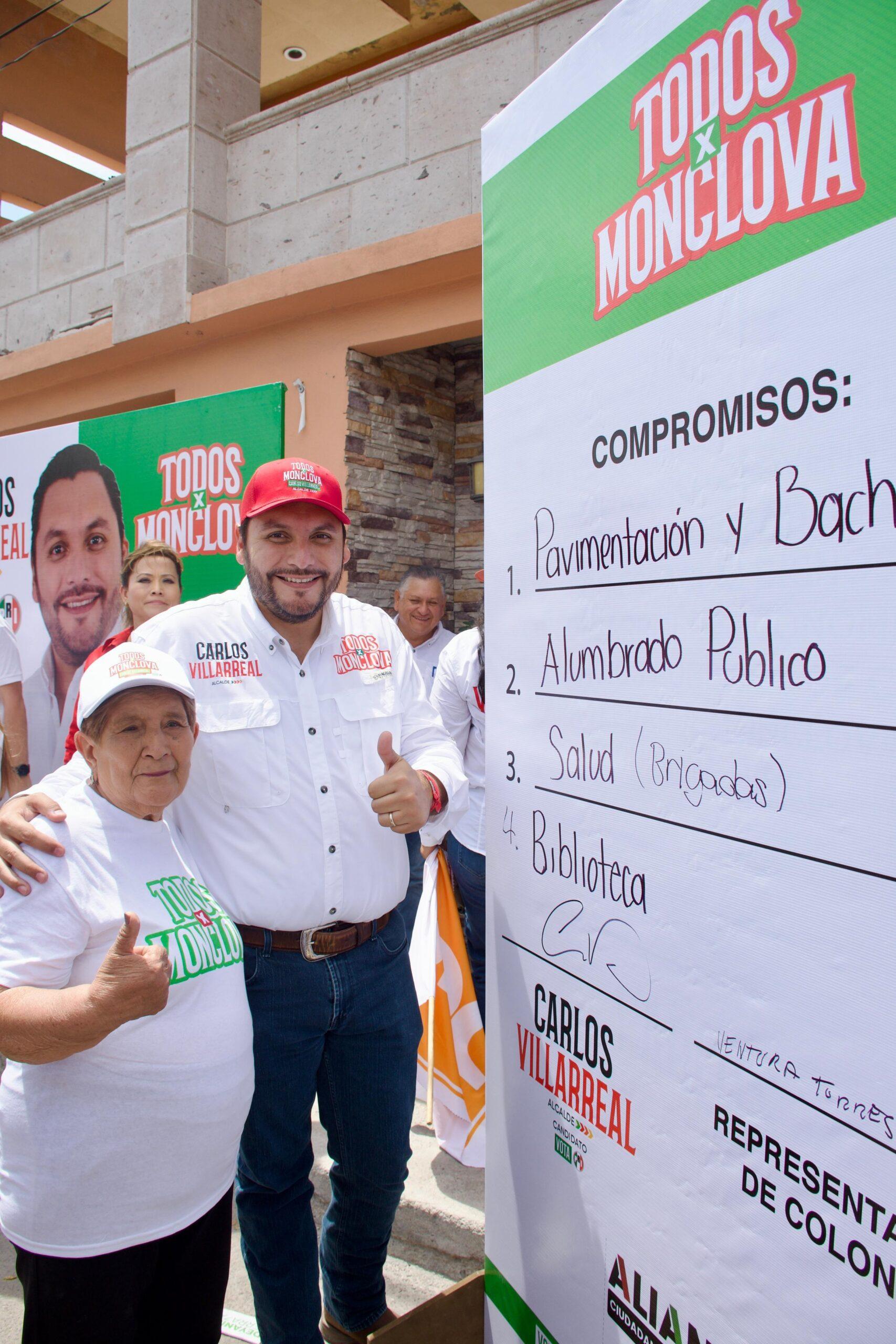 Eficiencia en servicios ofrece Carlos Villarreal