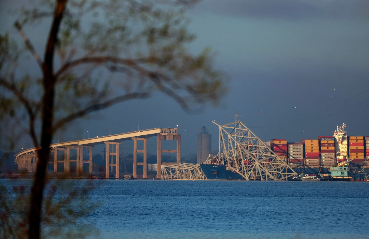 Ruta de navegación del puente de Baltimore podría reabrir a finales de mayo