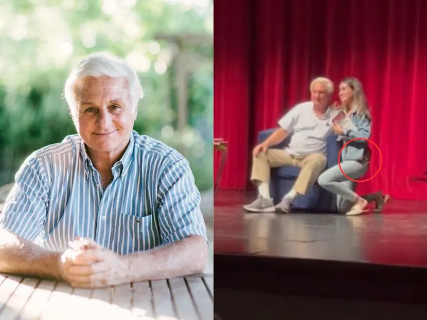 Roberto Canessa, sobreviviente de Los Andes toca inapropiadamente a una joven en México