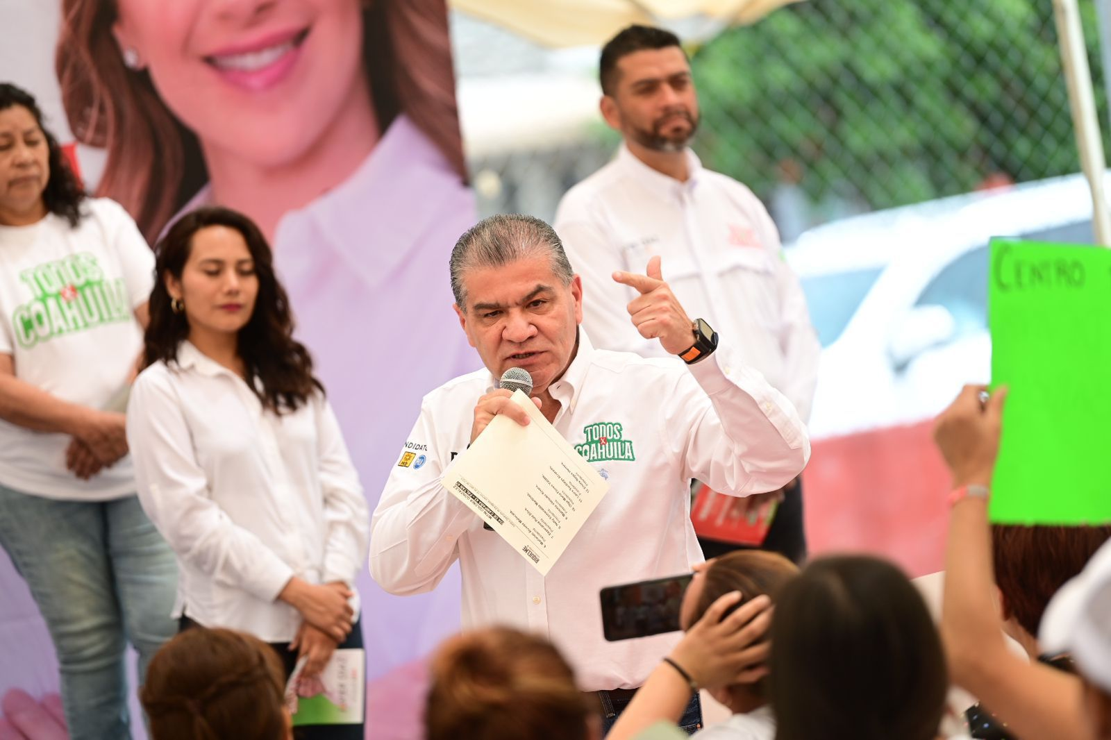 DEFENDEREMOS LA ESTABILIDAD Y LA CALIDAD DE VIDA DE LAS FAMILIAS COAHUILENSES: RIQUELME Y MARÍA BÁRBARA