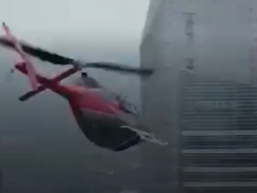 helicóptero desplomado en Coyoacán habría hecho maniobras peligrosas en Reforma