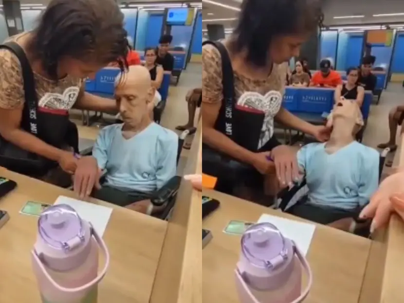 Una mujer llevó el CADÁVER de su tío para retirar un préstamo en el banco