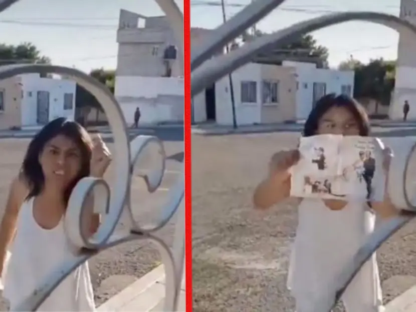 ‘Soy la esposa de este pen… que trae locas a todas’, así presume mujer a marido en pleito vecinal