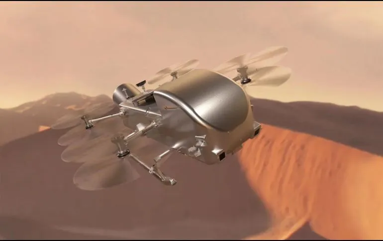NASA confirma la misión Dragonfly a la luna de Saturno, ¿cuál es el objetivo?