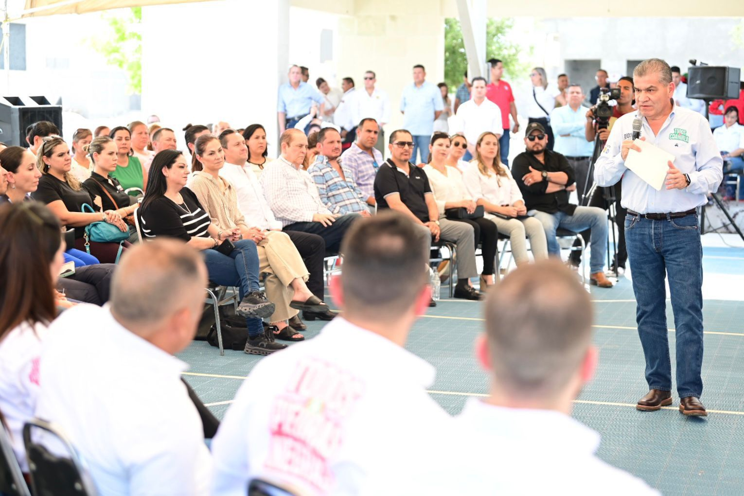 ME COMPROMETO APUNTALAR LA INFRAESTRUCTURA CARRETERA DE COAHUILA, PARA MEJORAR SU COMPETITIVIDAD: RIQUELME
