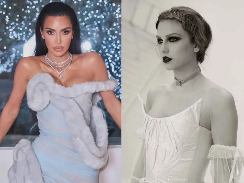 ¡El efecto Taylor Swift! Kim Kardashian pierde más de 100 mil seguidores tras mención en nuevo álbum de la cantante