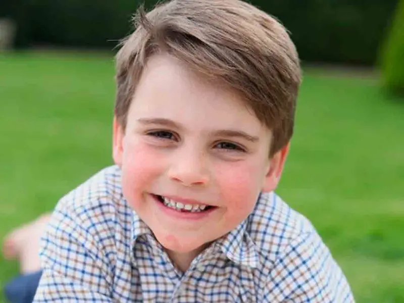 Kate Middleton comparte tierna foto del príncipe Louis por su sexto cumpleaños
