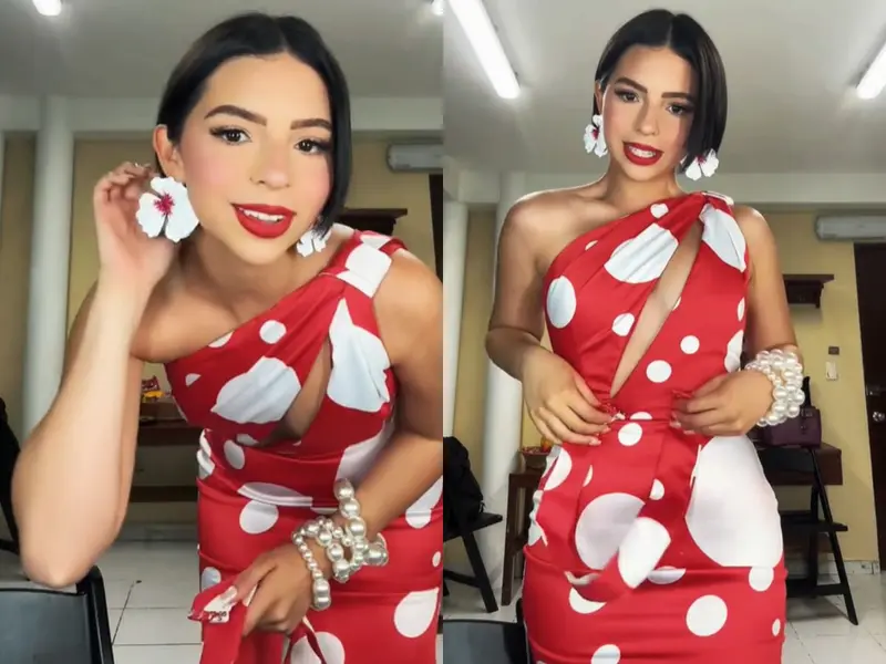VIDEO: Ángela Aguilar es criticada por presumir su diminuta cintura en ajustado vestido