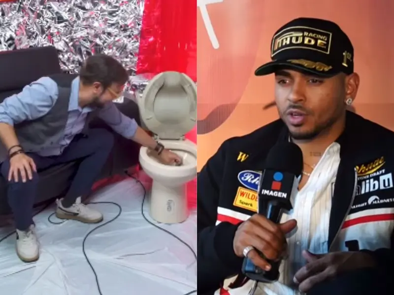 Ozuna le pide Aleks Syntek que respete a Karol G tras haber tirado su disco al inodoro