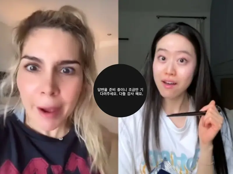 Karla Panini publica mensaje en coreano mientras la youtuber que la expuso se burla de ella