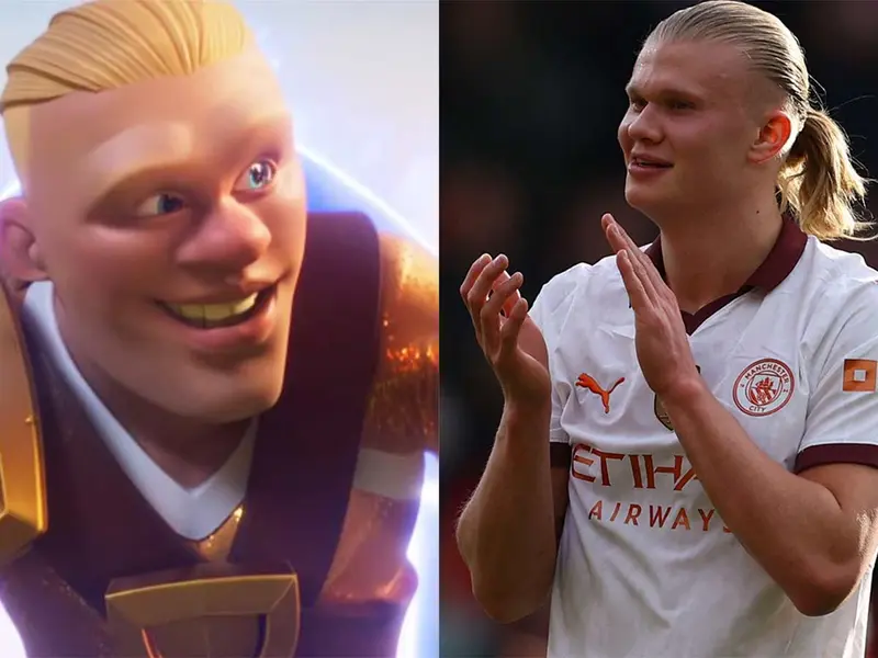 ¡Épica asociación! Haaland se convierte en personaje de ‘Clash of Clans’