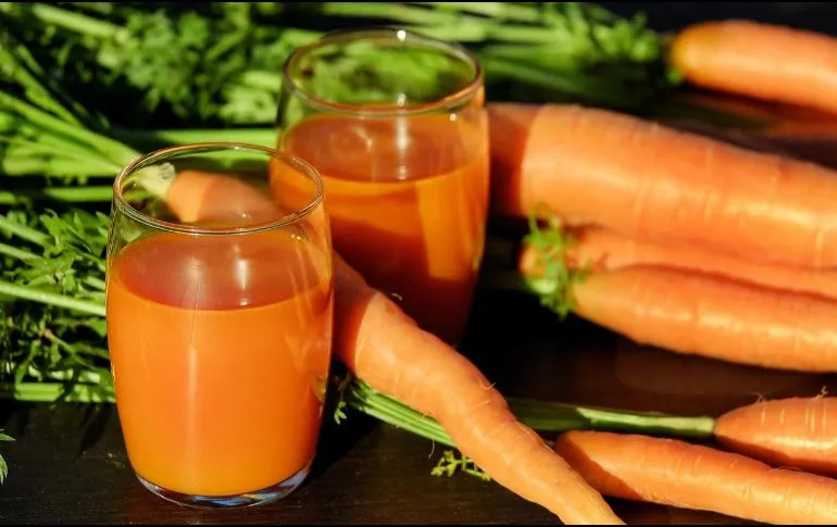Estos son los beneficios de tomar jugo de zanahoria en ayunas