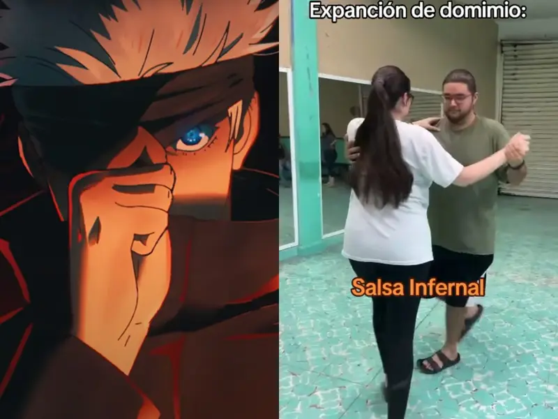 Salsa de anime Jujutsu Kaisen se viraliza en TikTok; así lo bailan en otaku 