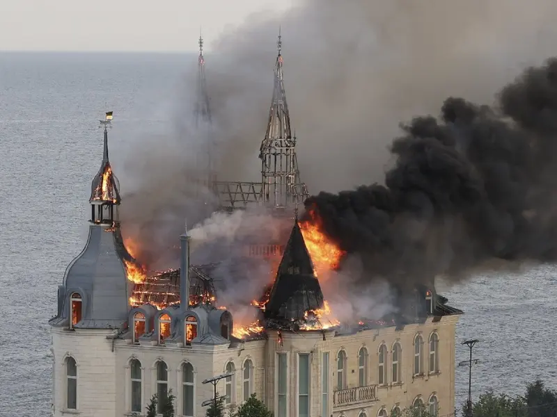 Rusia lanza misil contra castillo de Harry Potter en Ucrania; 4 muertos y 32 heridos