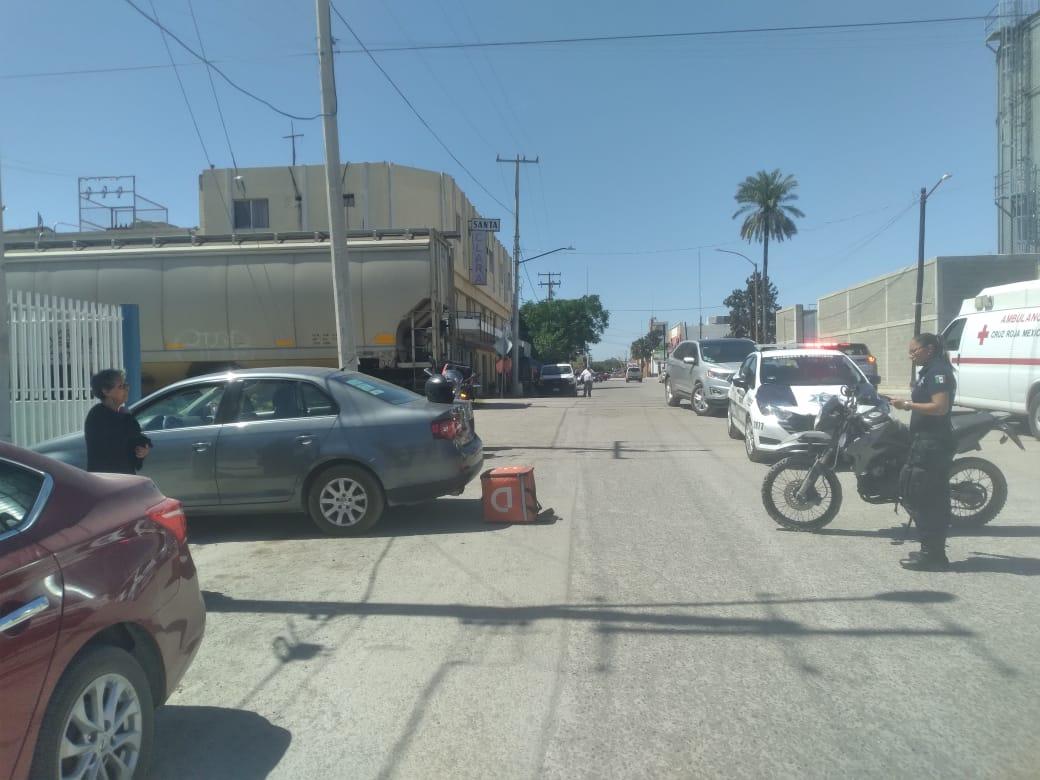 Arrolla mujer a moto-mandado