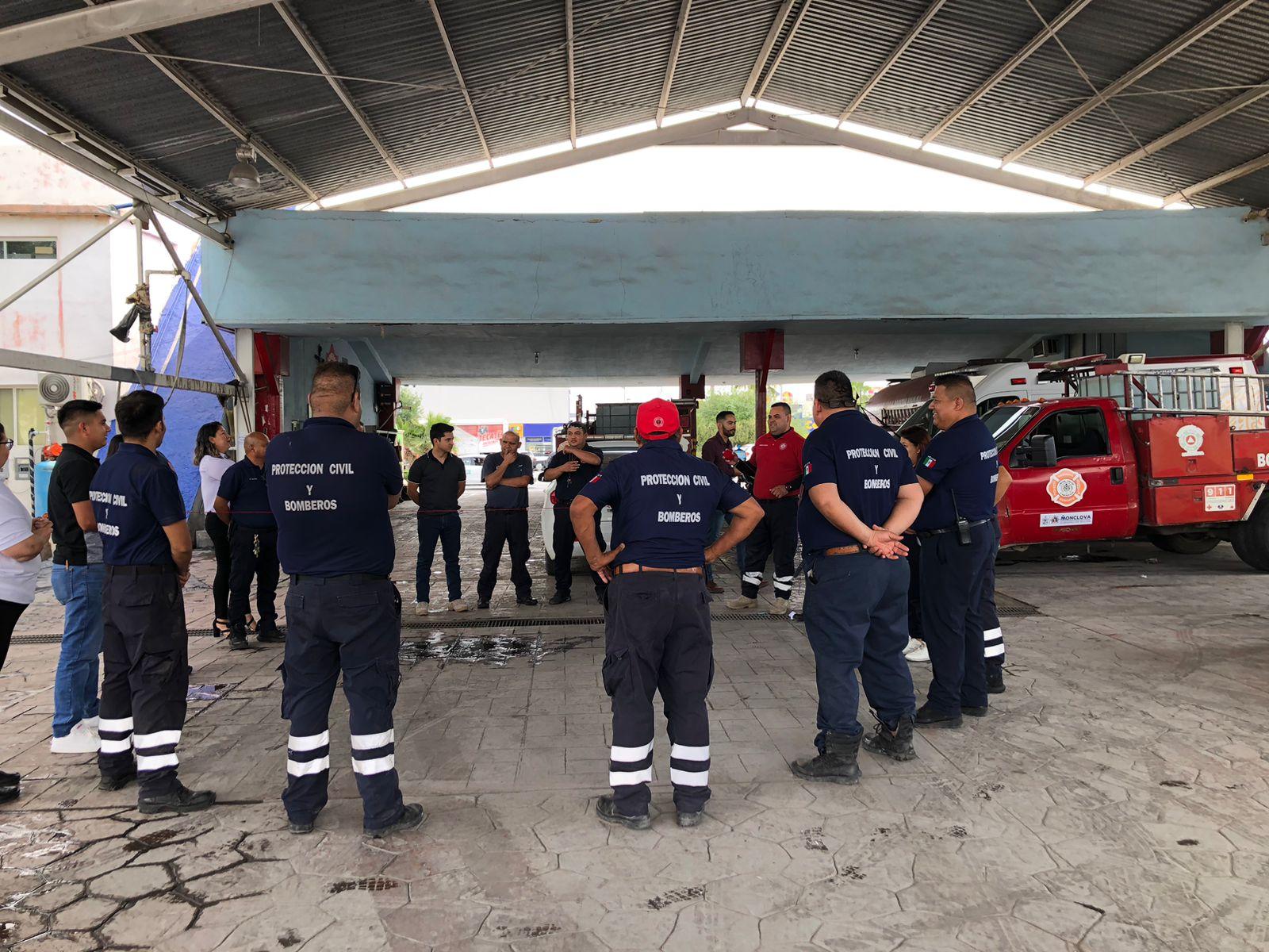 Dan terapia psicológica a bomberos de Monclova