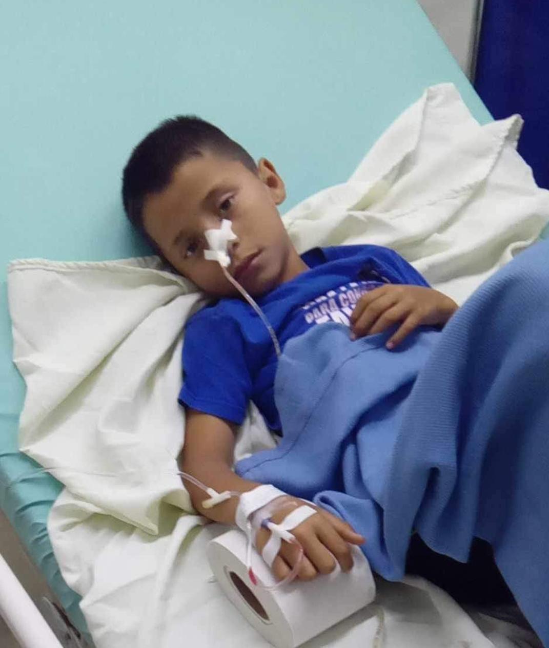 Piden apoyo para el pequeño Isaías