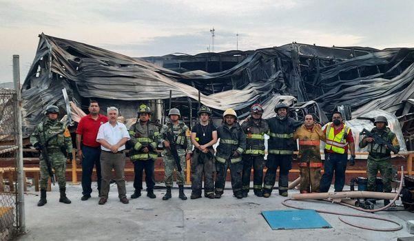 Felicita Chema a PC y a Bomberos