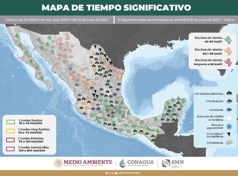 Esperan temperaturas arriba de los 40 grados