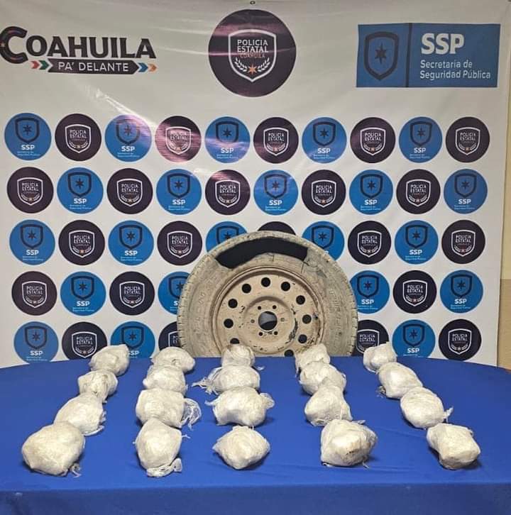Decomisan estatales 21 kilogramos de cristal