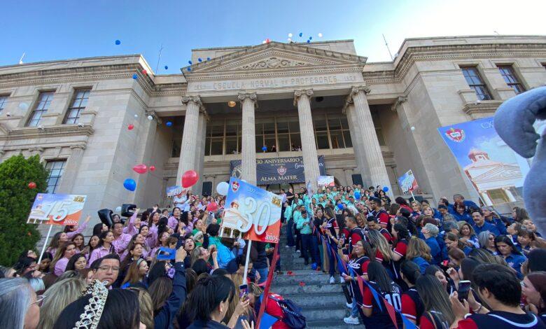 Celebra Educación Coahuila 130 aniversario de la BENC