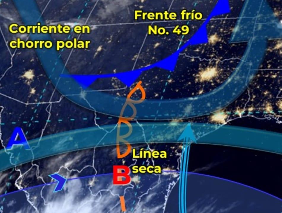 Pronostican frente frío 49