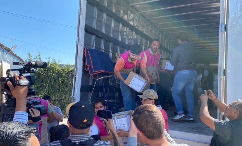 Inicia distribución de paquetes electorales
