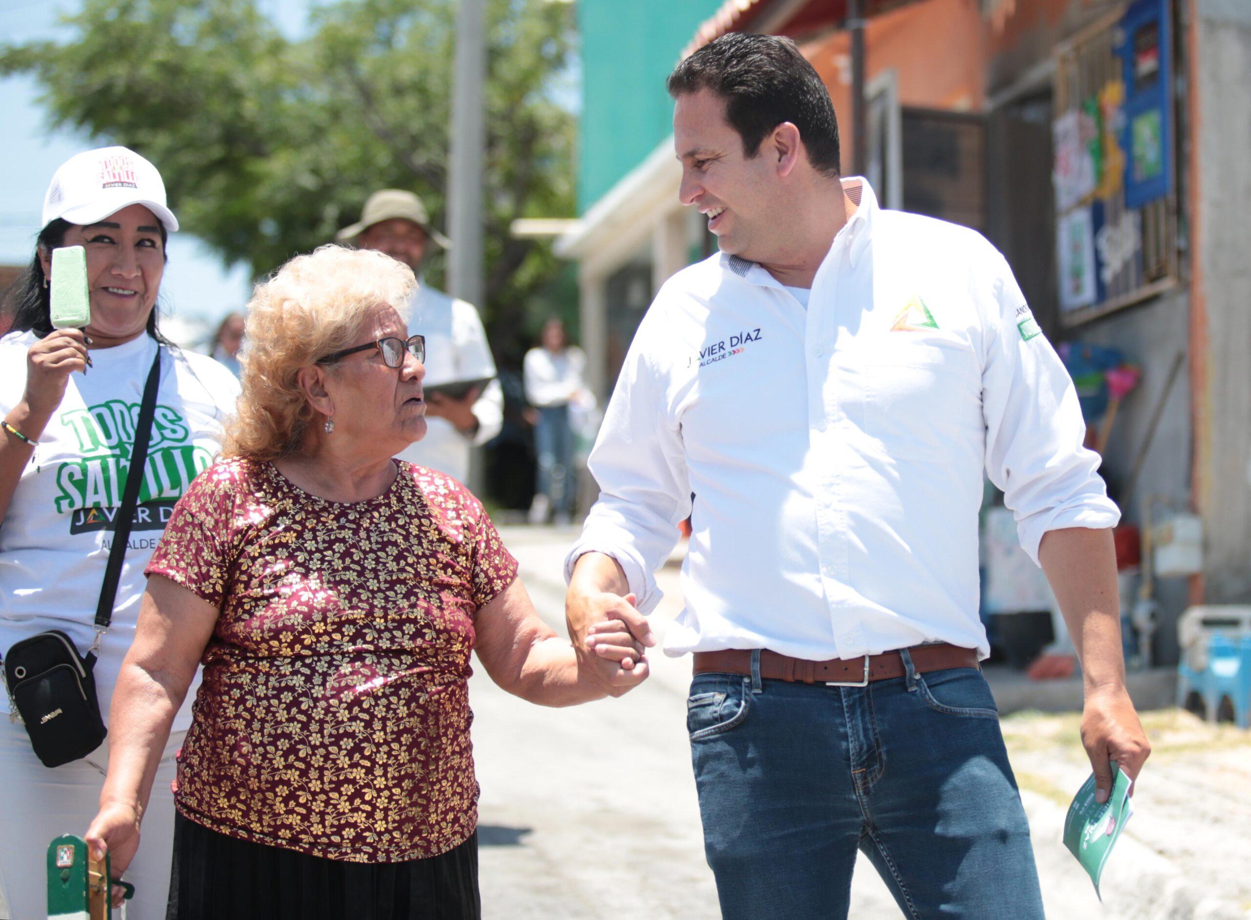 Promete Díaz: gobierno honesto y transparente