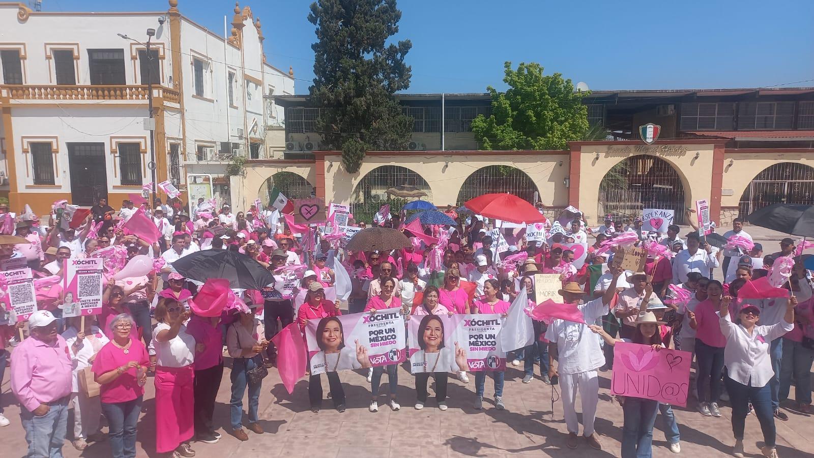 Marchan por la democracia en la Región Carbonífera
