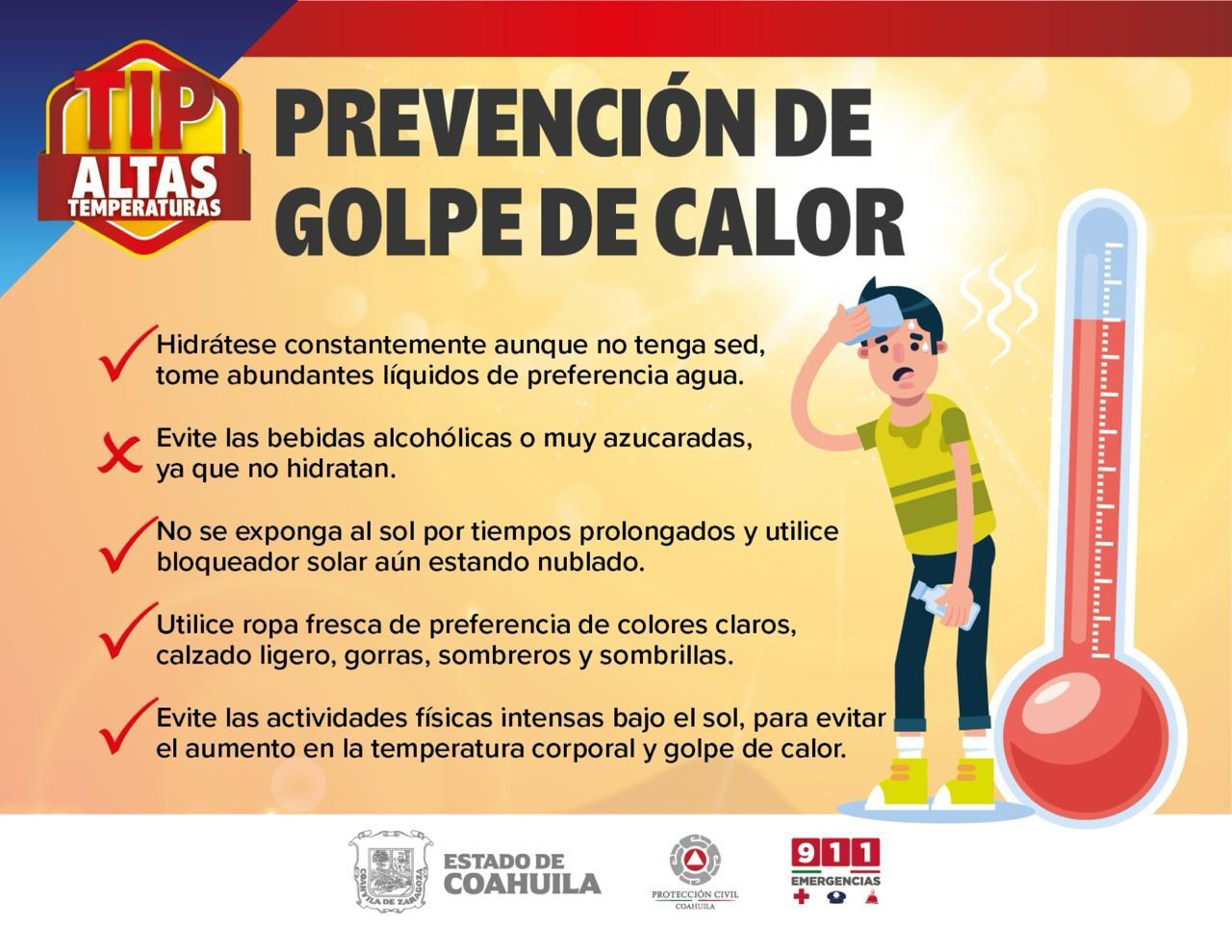 Continuará la onda de calor