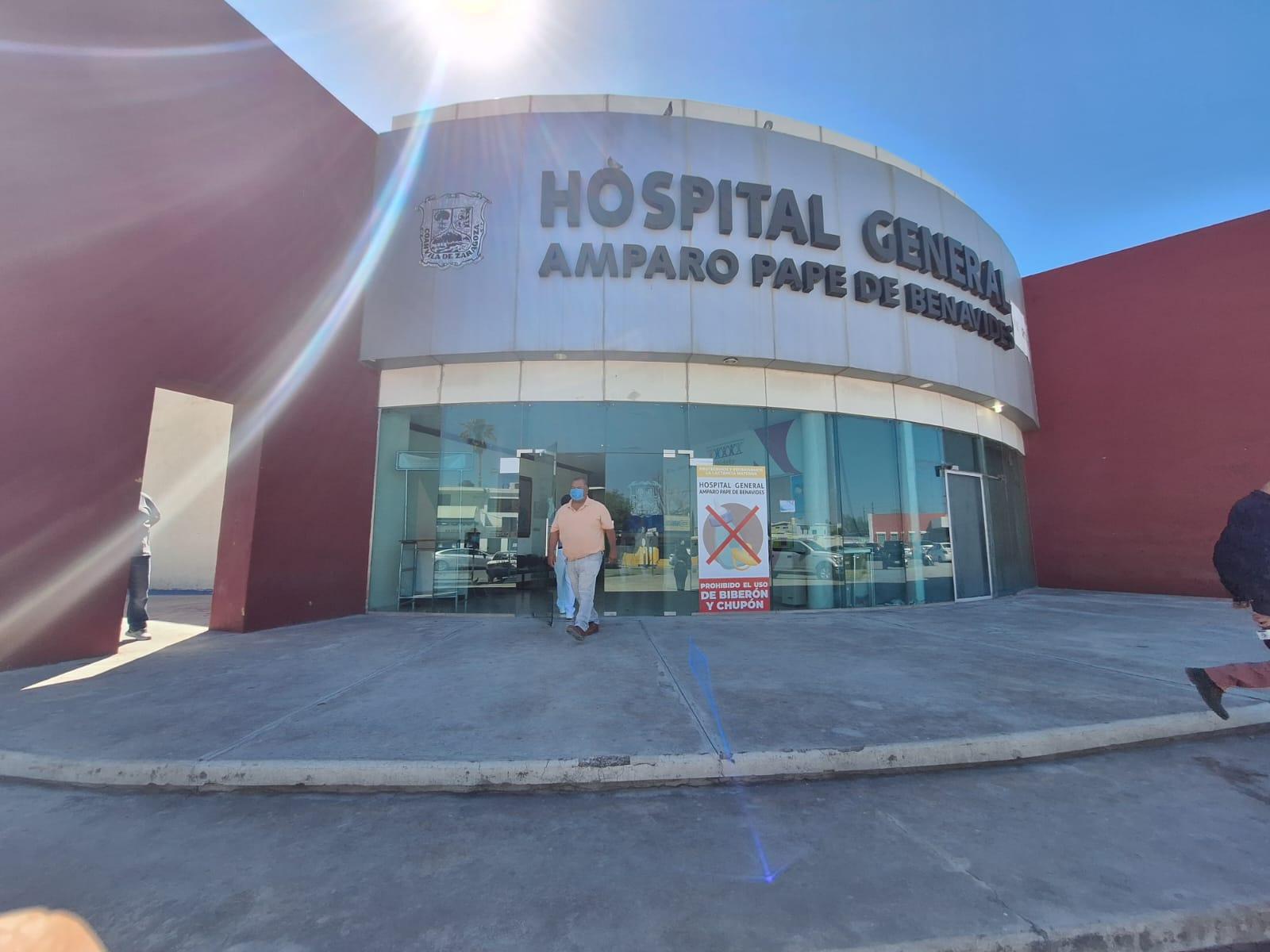Atiende hospital Amparo Pape a 12 deshidratados