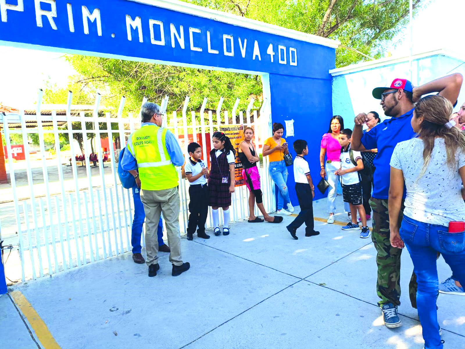 Hay cuatro escuelas con problemas de luz