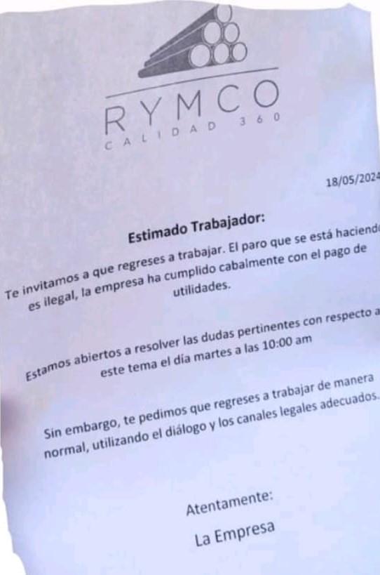 Cumplen tres días de paro en Conduit