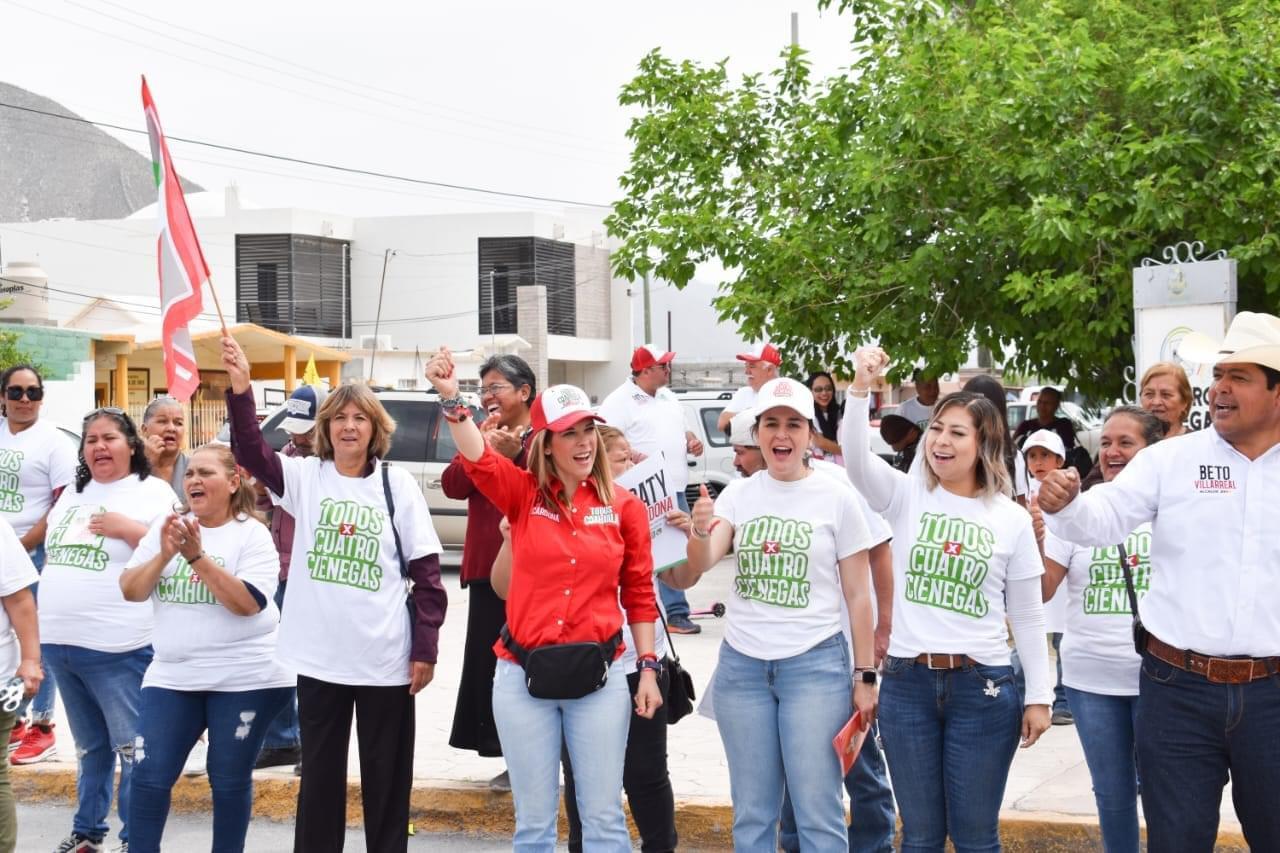 Trabajará Paty por la seguridad de Coahuila