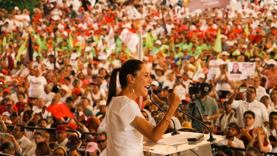 Concluye Sheinbaum campaña en Coahuila