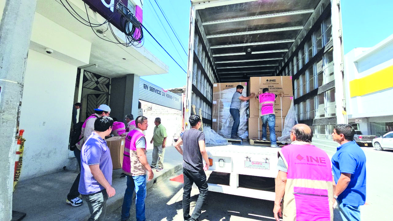 Llegarán el viernes boletas electorales