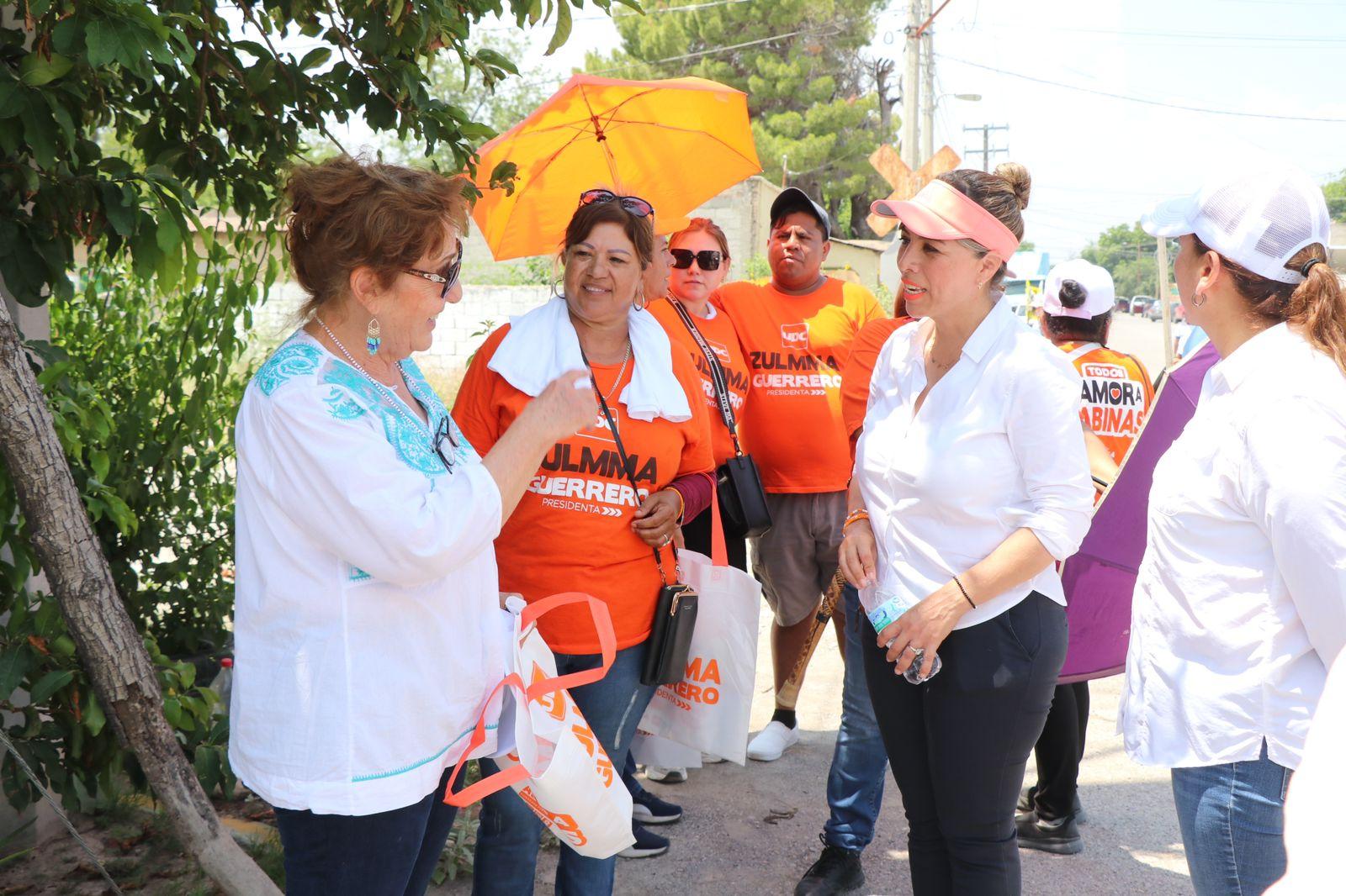 Convoca Zulmma a sabinenses al voto