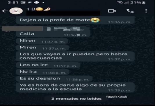 Advierte estudiante asesinato de maestra