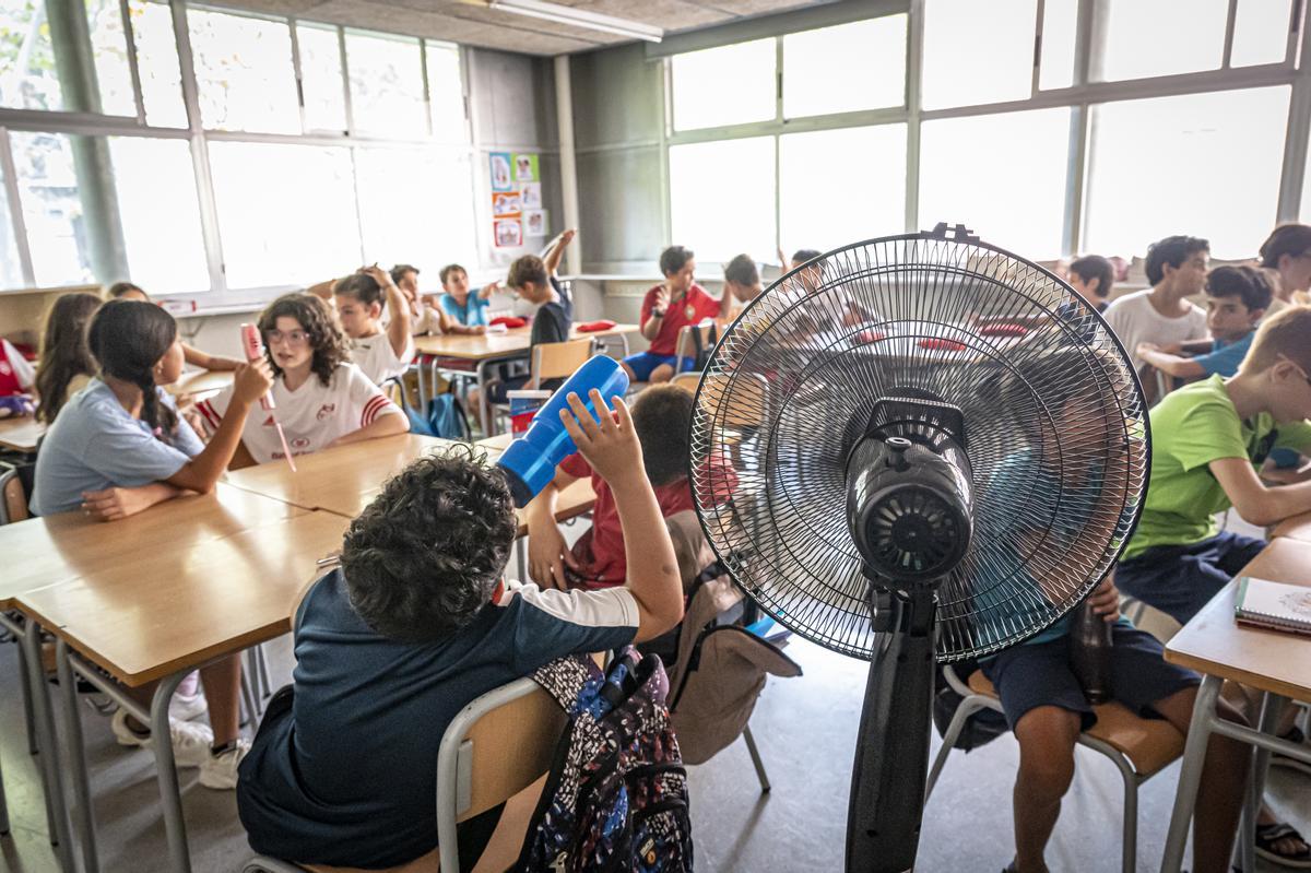 Alerta escolar por ola de calor